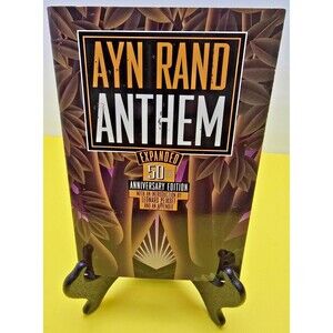 Ayn Rand Anthem 50th Anniversary Edition Paperback Book 1999 b1